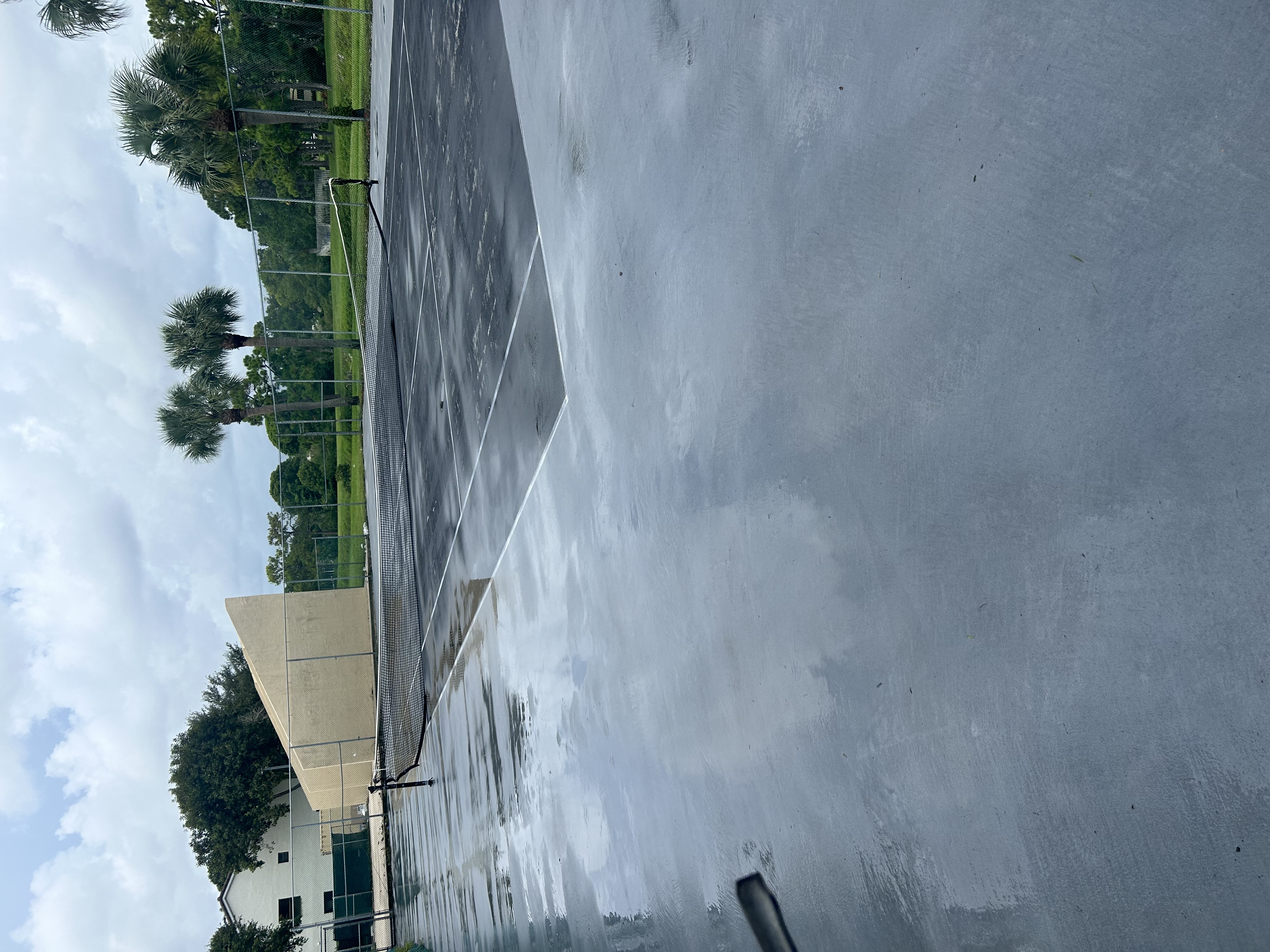 Tennis Court Cleaning in Delray Beach